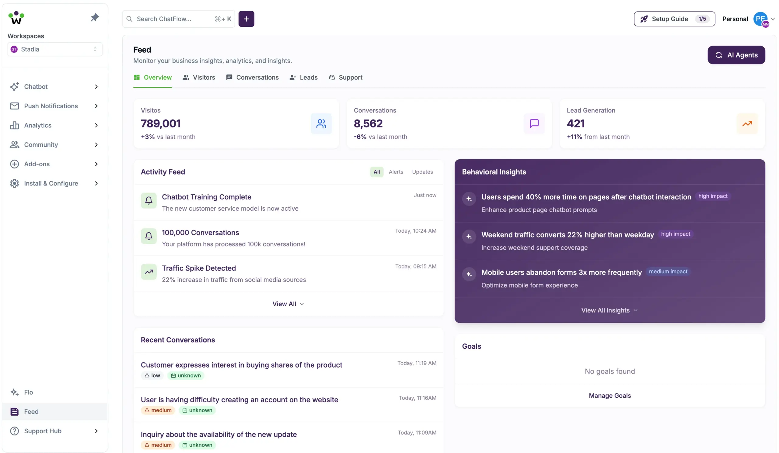 Get Started with Ai Agents Push Notifications and More with Chatflow